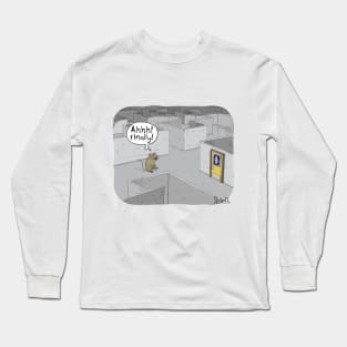 Rat Maze Washrooms. Long Sleeve T-Shirt